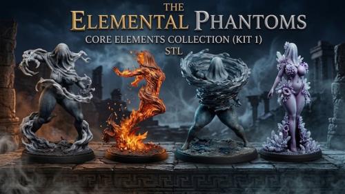 THE ELEMENTAL PHANTOMS & DESK COMPANIONS