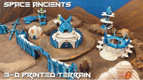Space Ancients 3D Printed Terrain Set (Canceled)