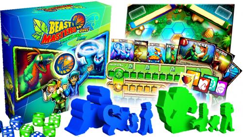 New Beast Masters Duel: Tree and Tide with Custom Meeples!