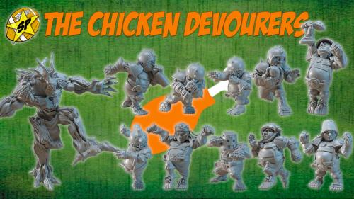 Halfling team for Fantasy Football! The Chicken Devourers!