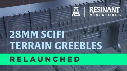 28mm SciFi Terrain Greebles (RELAUNCHED)