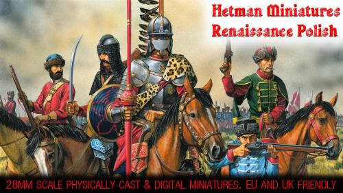 28mm Scale Late 17th Century Polish Miniatures for Wargames