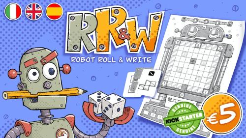 RR&W. A robotic roll and write game.