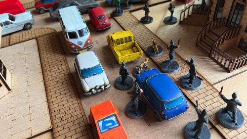 Tabletop Cars of the 70 s