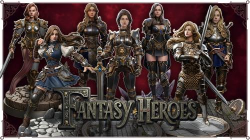 Fantasy Heroes: 3D Printable Collection