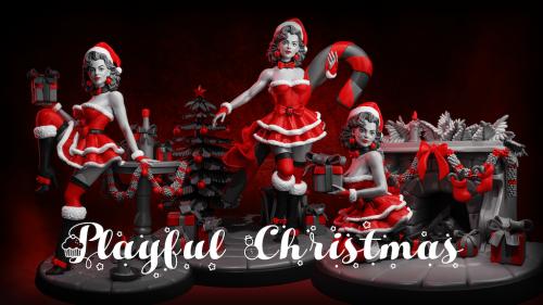 3D-Printable Playful Christmas