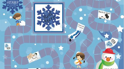 Snowman Melt Away board game