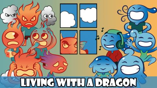 Living With a Dragon: A Mental Health Game for Kids