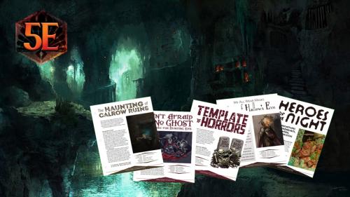 We Ain t Afraid Of No Ghosts: Halloween Horror For 5E