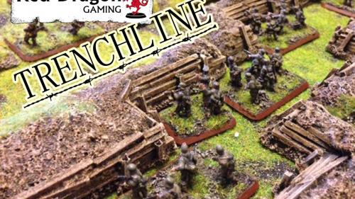 Wargaming Terrain - Modular Defence Line and Trench System