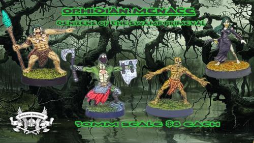 Ophidian Menace: Denizens Of The Swamp Primeval