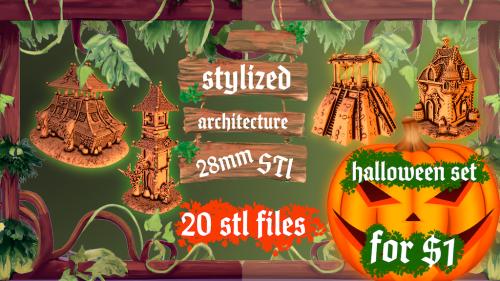 Stylized architecture