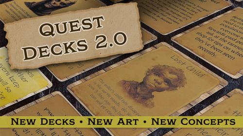 Quest Decks 2.0: Adventure Cards for your RPG Games