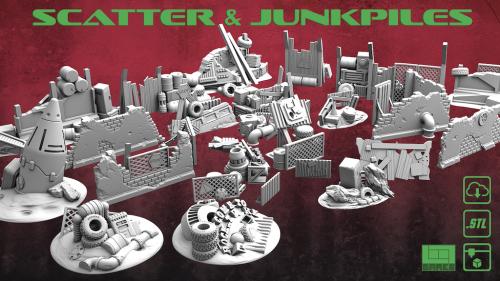 Scatter and Junkpiles Terrain by LOOTgames