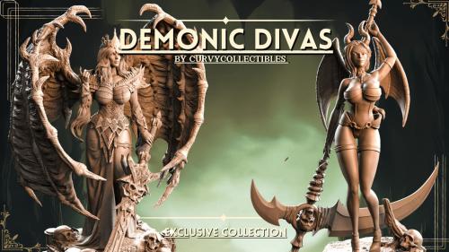Demonic Divas: 3D Printable Pin-Ups and NSFW STL