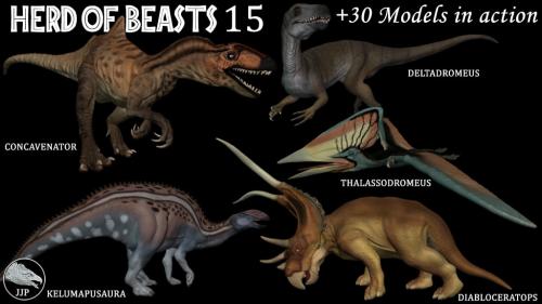 HERD OF BEASTS 15 - DINOSAURS 8