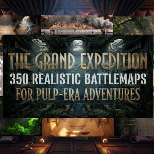 The Grand Expedition: Rpg maps for Vtt