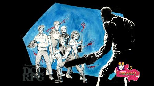 BLACKOUT in Crater Valley: a VHS era Slasher RPG