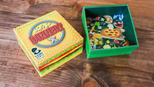 What s For Dinner? palate-cleanser card game, Bacon INCLUDED