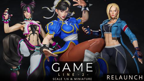 Game - Line 2 - Relaunch - 3D Print STL