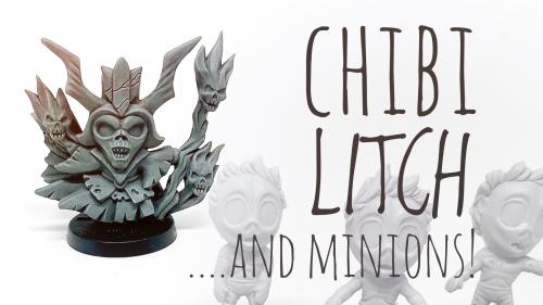 Chibi Litch and Evil Minions.