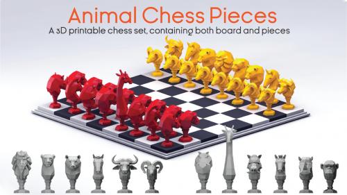 Animal Chess Set