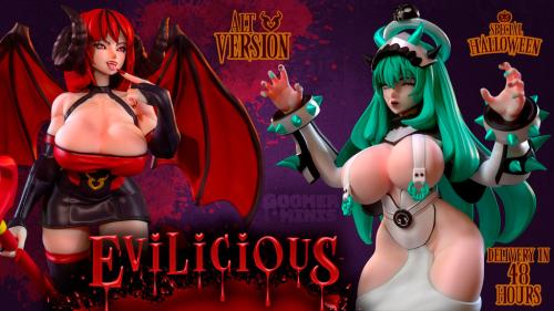 Evilicious Special Halloween Ed. - STL Files for 3D Printing