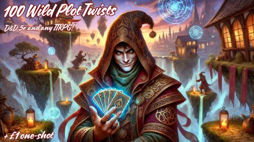The Deck of Wild Twists – 100 Narrative Plot Twists