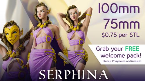Serphina : The Half-Elf Assassin