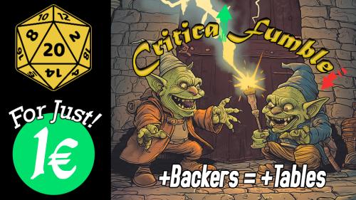 CriticalFumble!: Countless Epic Triumphs and Unforg 5e