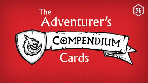The Adventurer s Compendium Cards