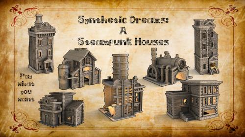 Synthetic Dreams: A Steampunk Houses - PAY WAHT YOU WANT