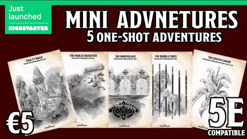 side quest adventures - quick adventures for DND