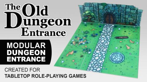 The Old Dungeon Entrance for Tabletop role-playing games