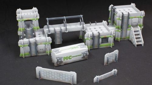 M4 Collapsible Cardboard Scenery