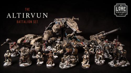 Lore Miniatures - The Altirvun Battalion set
