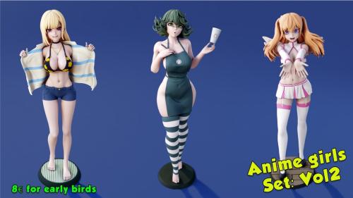 Anime girls Set Vol.2