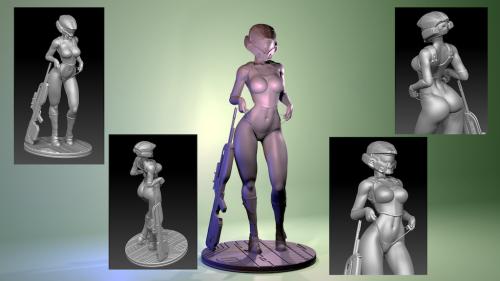 Spartan files: SFW & NSFW STL files for 3D printing