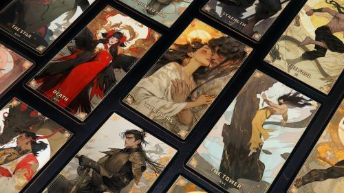 Tarot deck based on #1 Ancient Myth Masterpiece Book