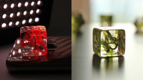 MONTANA MOSS - Handmade Dice Sets
