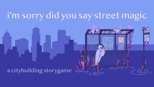 i m sorry did you say street magic