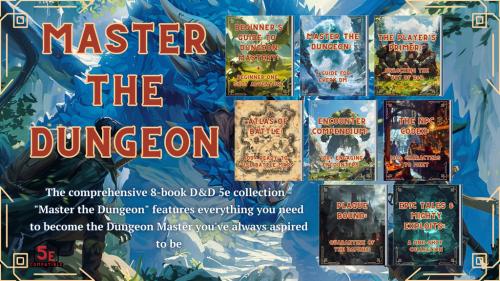 Master the Dungeon - 8 book collection