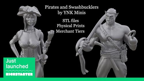 Pirates and Swashbucklers by YNK Minis