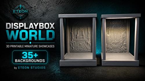 DisplayBox World — 3D Printable Miniature Showcases