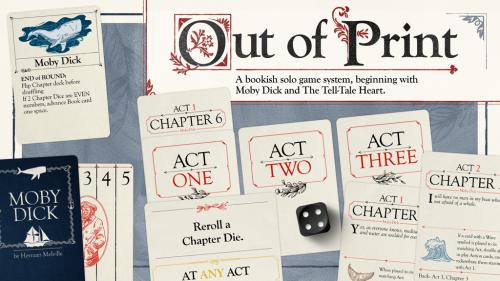 Out Of Print - A bookish modular solo game by Button Shy