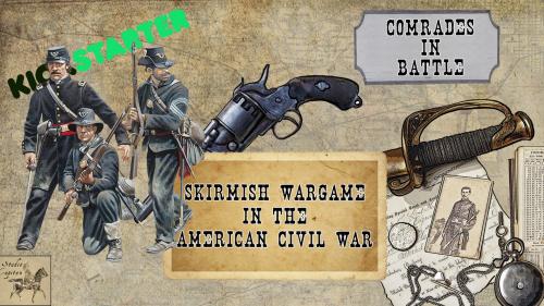 Comrades in Battle ACW Skirmish 28mm Rules & Miniatures