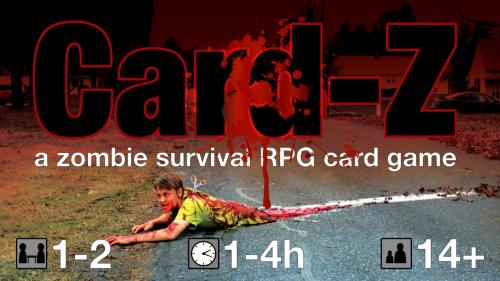 Card-Z: a zombie survival RPG card game