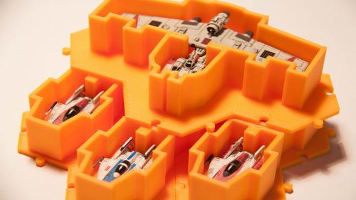 HexBay: X-Wing miniatures storage solution!