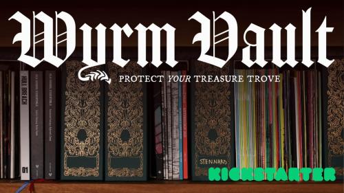 Wyrm Vault: storage for zines and things