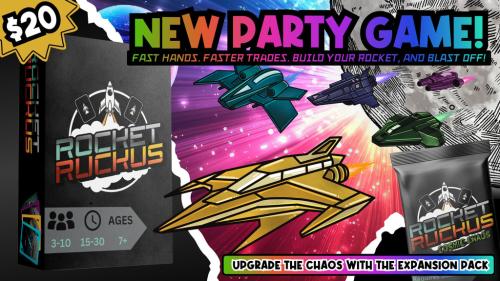 Rocket Ruckus! Trade. Build. BLAST OFF!